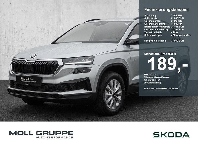 Silber Neu 2025 Skoda Karoq Selection SUV | 31.960 € (Guter Preis) - Bild 1/4