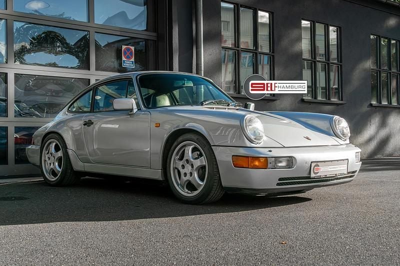Silber Gebraucht 1990 Porsche 964 Coupé | 84.900 € - Bild 1/4