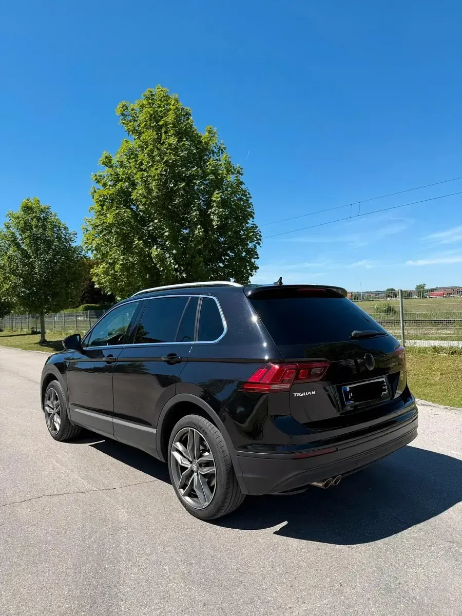 Gebraucht VW Tiguan 150 PS (110 kW) 2018 Schwarz SUV