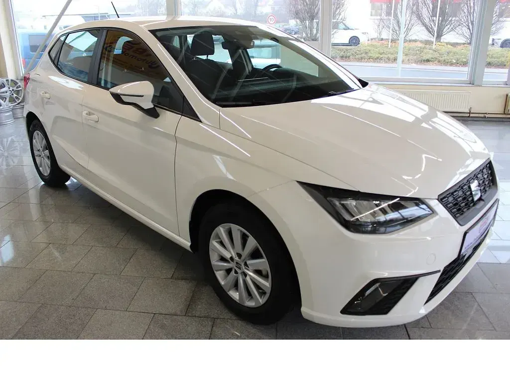 Gebraucht Seat Ibiza Style 95 PS (69 kW) 2022 Weiß Kleinwagen