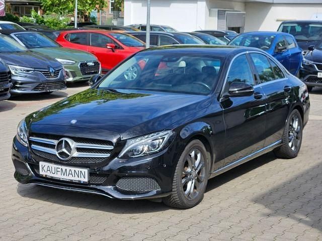 Schwarz Gebraucht 2016 Mercedes C220 Avantgarde Limousine | 18.890 € (Fairer Preis) - Bild 1/4