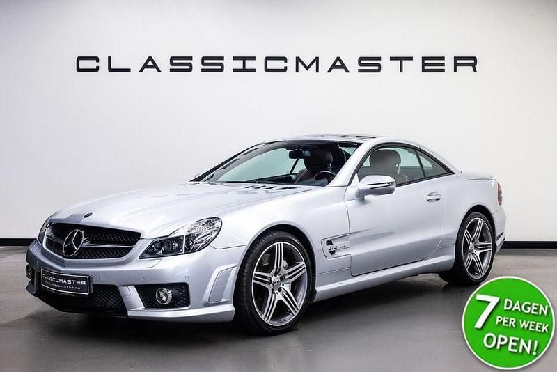 Silber Gebraucht 2007 Mercedes SL63 AMG AMG Cabrio | 59.950 € (Teuer) - Bild 1/4