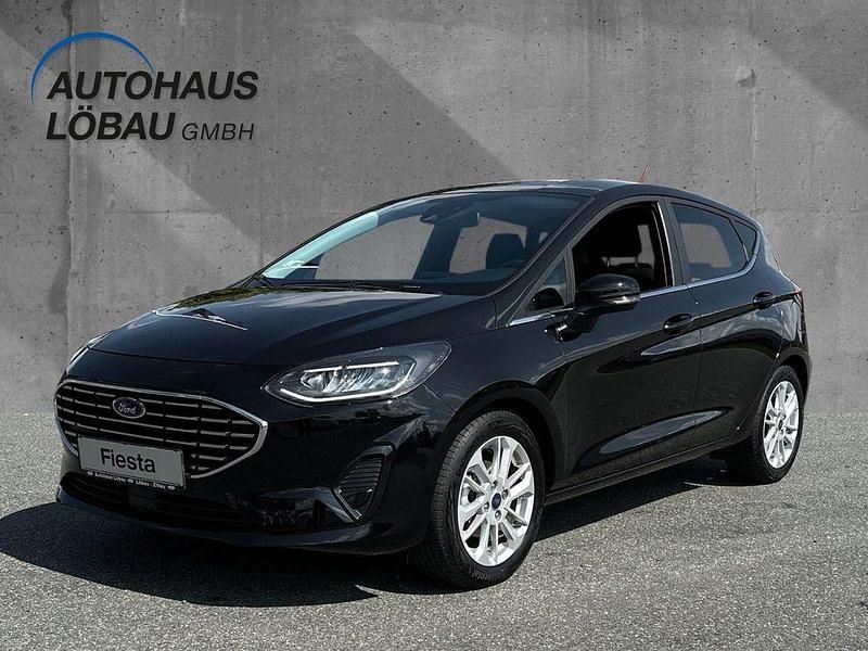 Schwarz Gebraucht 2023 Ford Fiesta Titanium Limousine | 17.885 € (Fairer Preis) - Bild 1/4