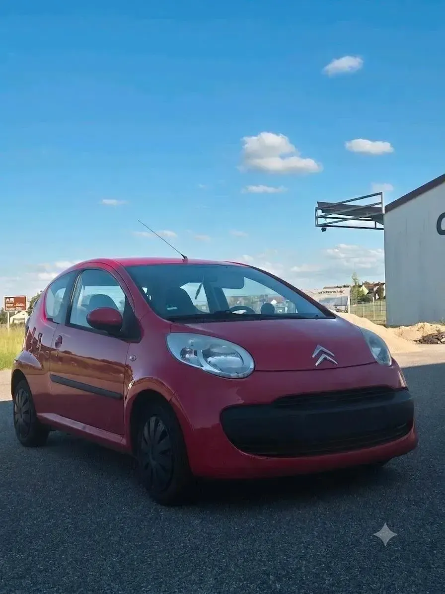 Gebraucht Citroën C1 68 PS (50 kW) 2009 Rot Kleinwagen