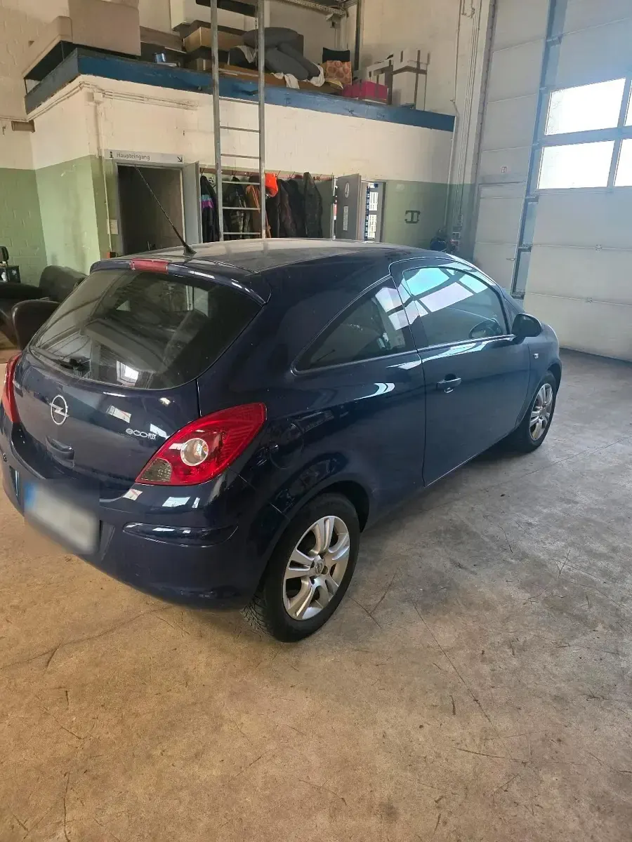 Gebraucht Opel Corsa 69 PS (50 kW) 2010 Blau Kleinwagen