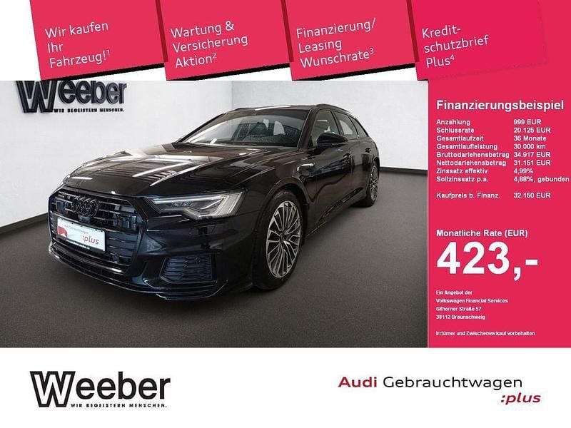 Gebraucht Audi A6 S-Line 300 PS (220 kW) 2022 Brillantschwarz Kombi