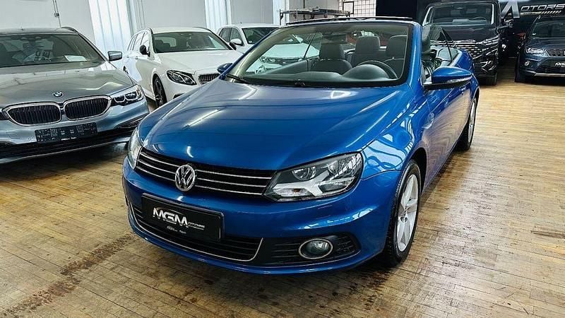 Blau Gebraucht 2014 VW Eos Cabrio | 7.499 € (Fairer Preis) - Bild 1/4
