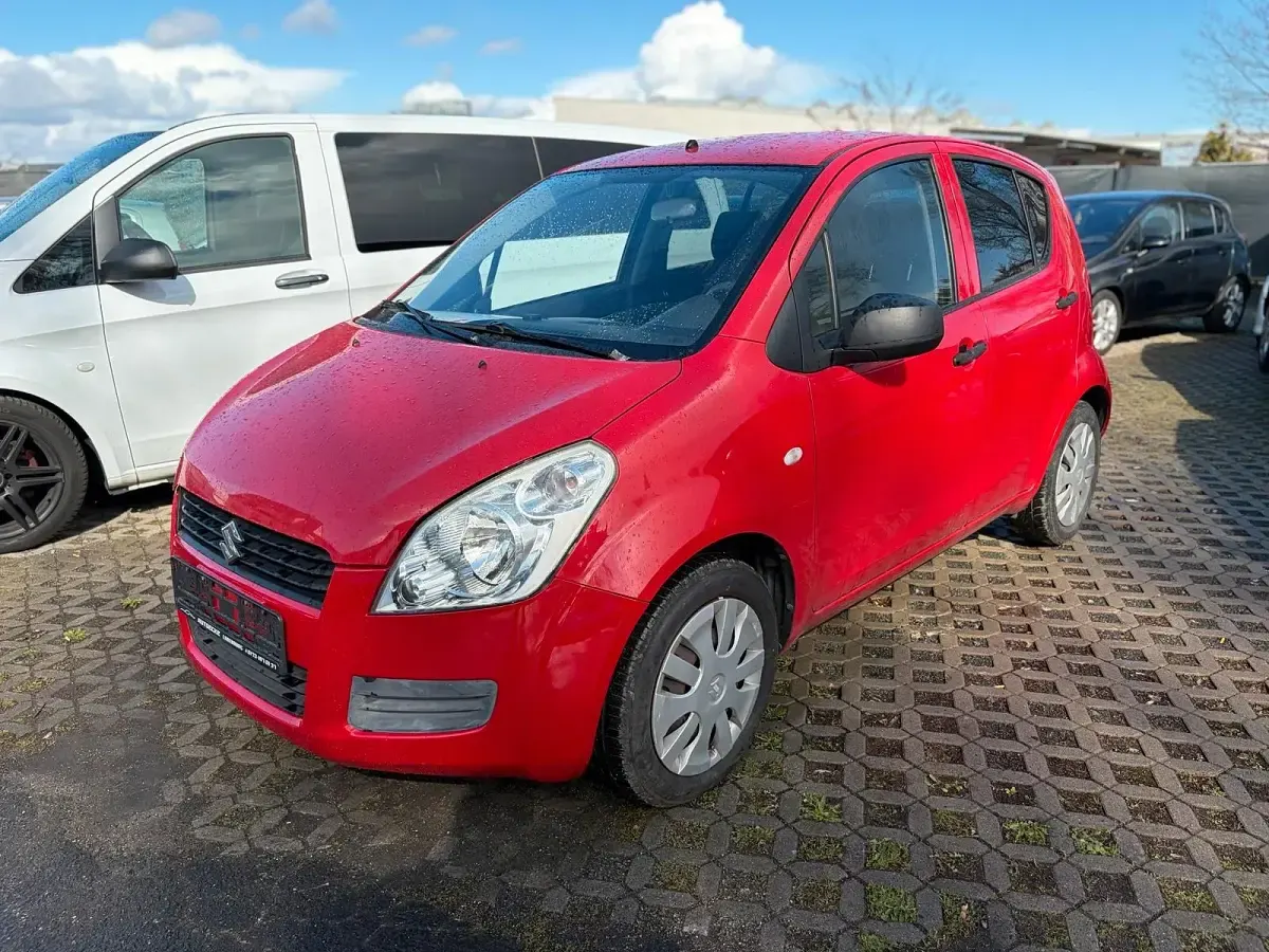 Gebraucht Suzuki Splash 65 PS (47 kW) 2008 Rot Kleinwagen