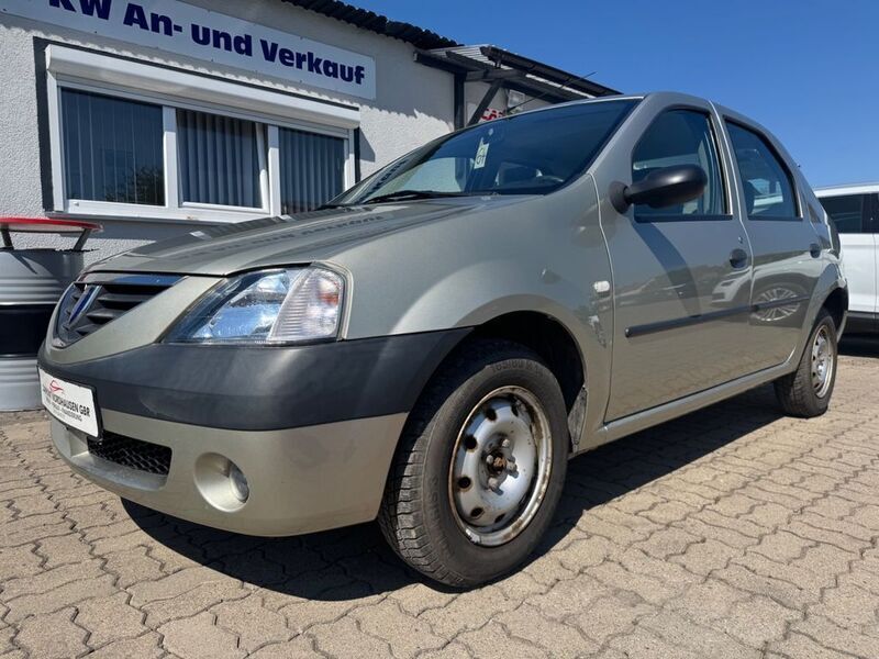 Blau Gebraucht 2009 Dacia Logan Basis Limousine | 3.399 € (Etwas zu teuer) - Bild 1/4