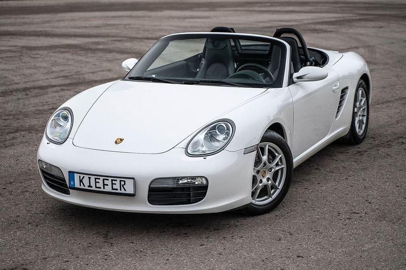Gebraucht Porsche Boxster 239 PS (175 kW) 2005 Weiß Cabrio