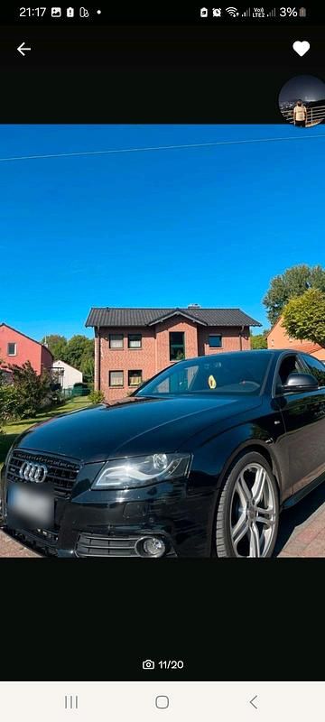 Gebraucht Audi A4 S-Line 240 PS (176 kW) 2008 Limousine
