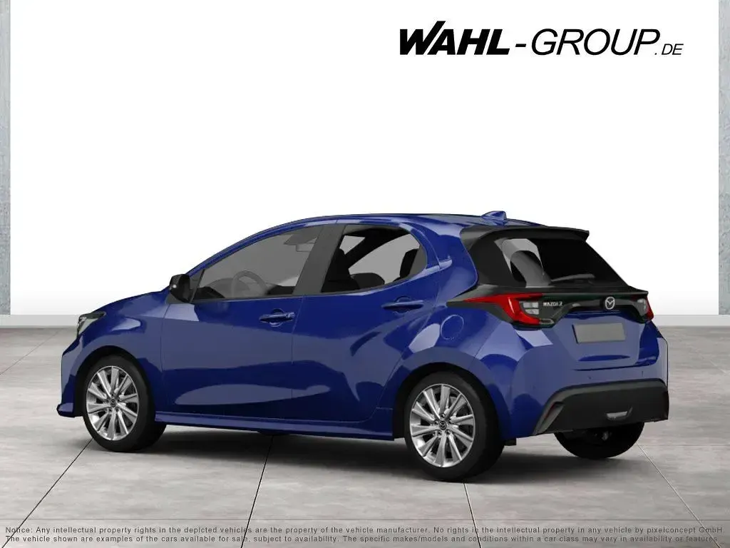 Nowe Mazda 2 Exclusive-Line 116 KM (85 kW) 2026 Niebieski Hatchback