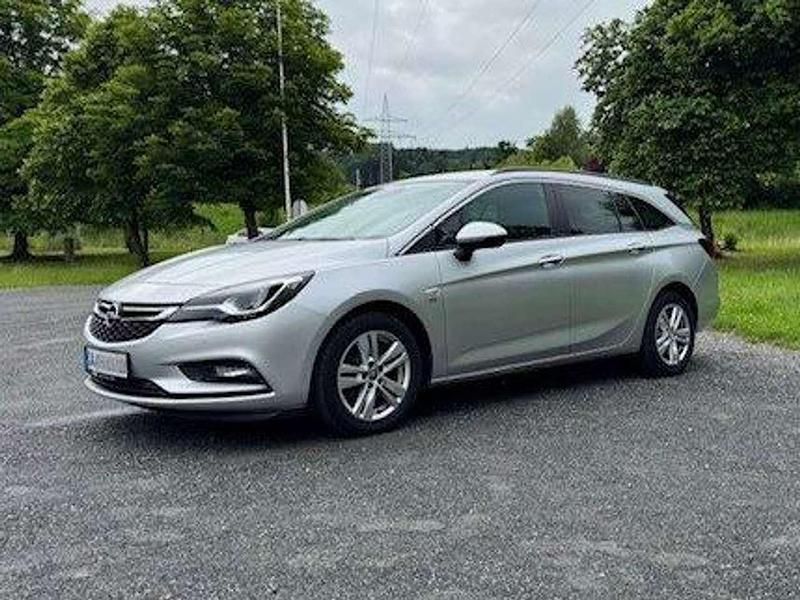 Silber Gebraucht 2017 Opel Astra Business Kombi | 8.599 € (Fairer Preis) - Bild 1/4
