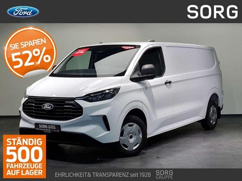 Weiß, frozen white Gebraucht 2024 Ford Transit Custom Trend Limousine | 28.798 € (Fairer Preis) - Bild 1/4
