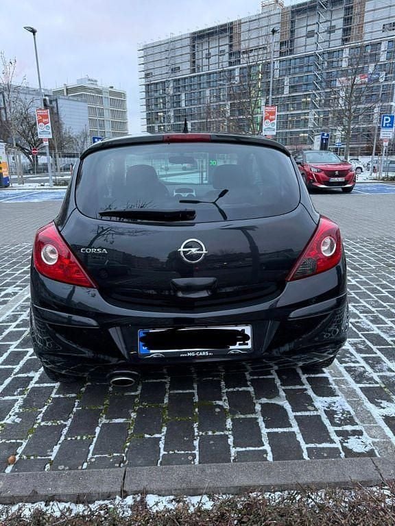 Gebraucht Opel Corsa Edition 87 PS (63 kW) 2012 Schwarz Kleinwagen