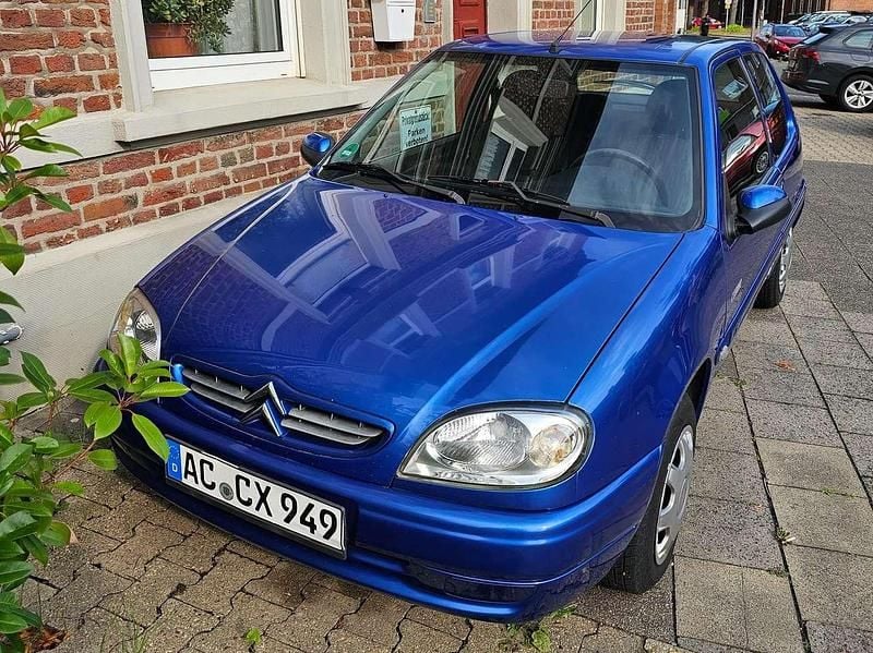 Blau Gebraucht 2002 Citroën Saxo Kleinwagen | 500 € (Guter Preis) - Bild 1/3