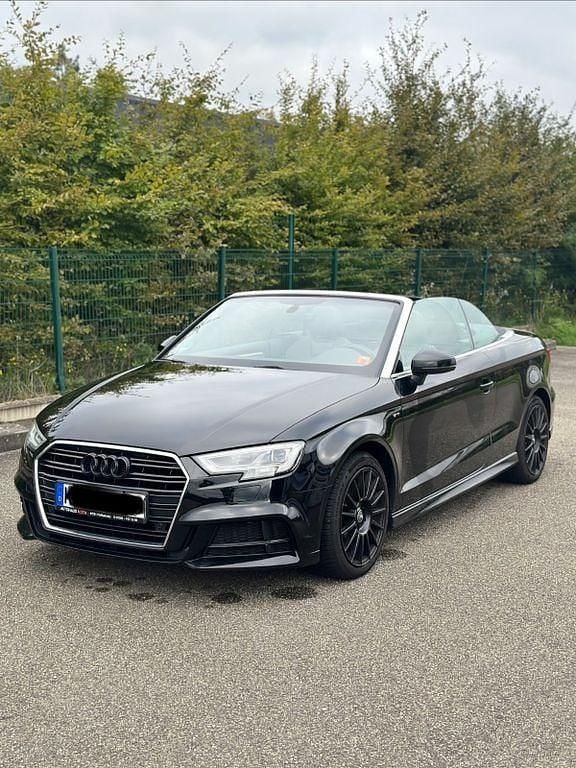 Schwarz Gebraucht 2019 Audi A3 Cabriolet Sport Cabrio | 21.990 € (Fairer Preis) - Bild 1/4