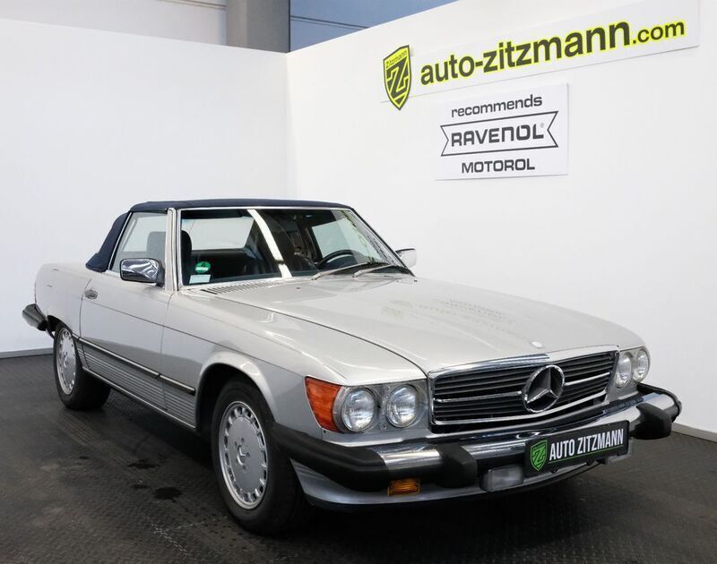 Silber Gebraucht 1989 Mercedes 560 Cabrio | 54.900 € - Bild 1/4