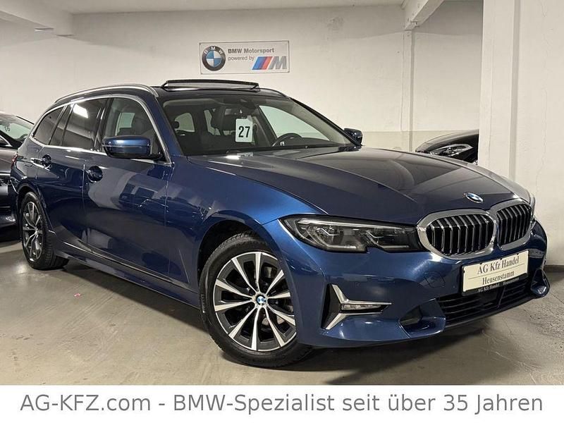 Blau Gebraucht 2022 BMW 318 Luxury Line Limousine | 19.990 € (Guter Preis) - Bild 1/4