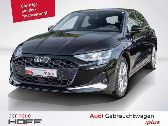 Mythosschwarz metallic Gebraucht 2025 Audi A3 Advanced Plus | 33.975 € (Fairer Preis) - Bild 1/4