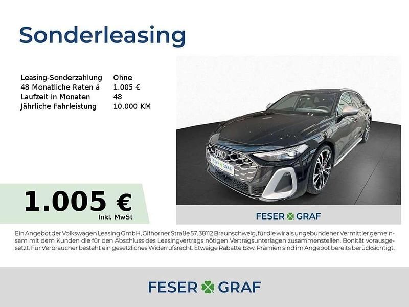 Schwarz Neu 2024 Audi S5 Sport Kombi | 80.890 € (Etwas zu teuer) - Bild 1/4