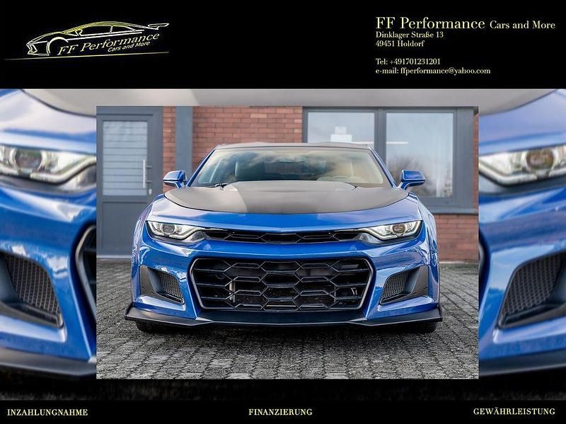 Blau Gebraucht 2020 Chevrolet Camaro ZL1 | 27.900 € (Fairer Preis) - Bild 1/4