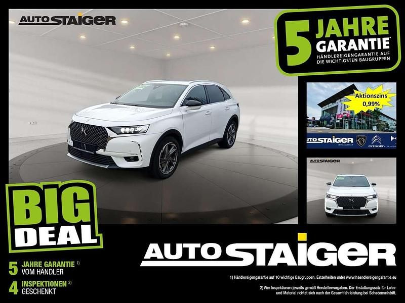 Lack weiss banquise/lackierung plat Gebraucht 2022 DS Automobiles DS7 Crossback Rivoli Plus SUV | 22.444 € (Fairer Preis) - Bild 1/3