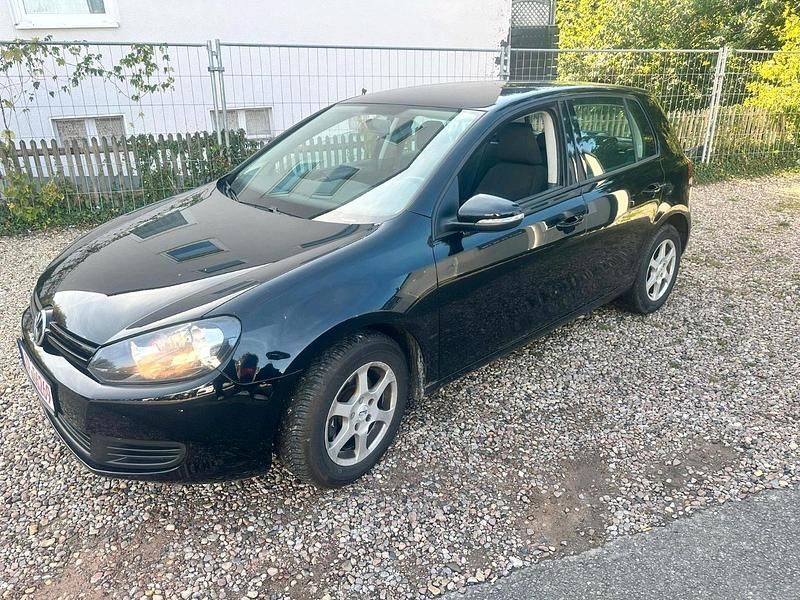 Schwarz Gebraucht 2009 VW Golf VI Limousine | 2.990 € (Guter Preis) - Bild 1/4