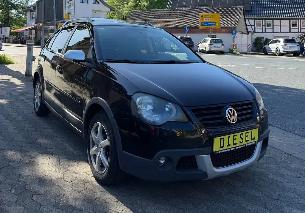 Gebraucht VW Polo Cross 101 PS (74 kW) 2006 Schwarz Kleinwagen
