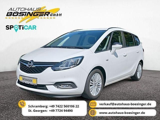 Schneeweiss/summitwhite/arctic Gebraucht 2018 Opel Zafira Tourer Van / Kleinbus | 18.990 € (Etwas zu teuer) - Bild 1/4