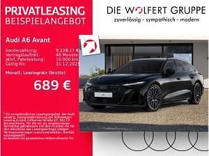 Neu Audi A6 S-Line 204 PS (150 kW) 2025 Grün (mitternachtsgrün metallic) Kombi