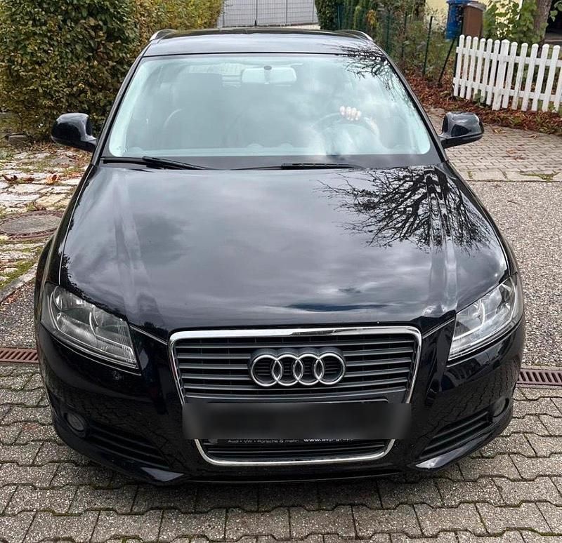 Schwarz Gebraucht 2008 Audi A3 Sportback Kleinwagen | 3.999 € (Fairer Preis) - Bild 1/4