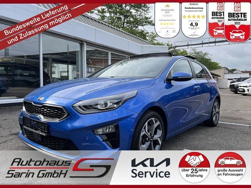 (b3l) blue flame met. (metallic) Gebraucht 2019 Kia Ceed Spirit Limousine | 14.999 € (Etwas zu teuer) - Bild 1/4