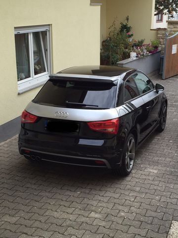 Gebraucht Audi A1 S-Line 140 PS (102 kW) 2014 Schwarz metallic Kleinwagen