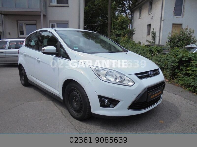 Weiß Gebraucht 2014 Ford C-MAX Titanium Van / Kleinbus | 5.390 € (Fairer Preis) - Bild 1/4
