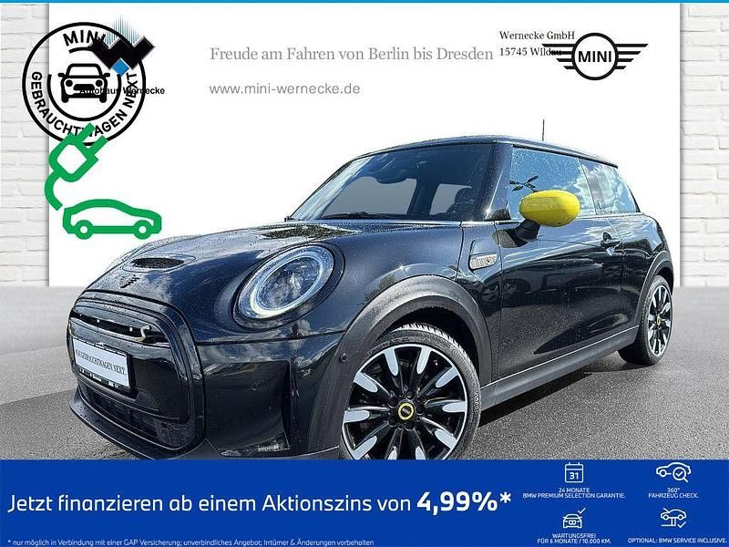 Midnight black Gebraucht 2022 Mini Cooper SE Hatch Kleinwagen | 19.440 € (Fairer Preis) - Bild 1/4