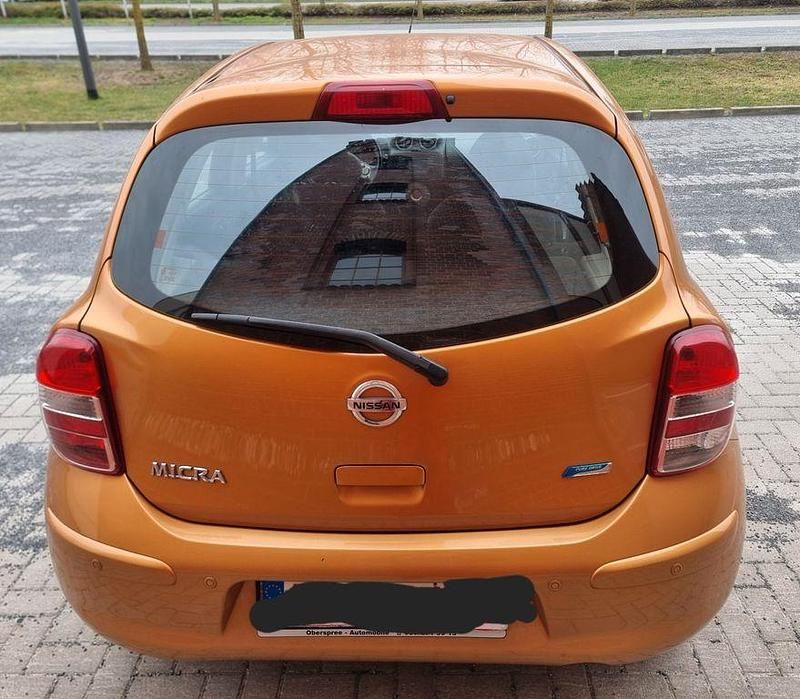 Gebraucht Nissan Micra 80 PS (58 kW) 2011 Orange Kleinwagen