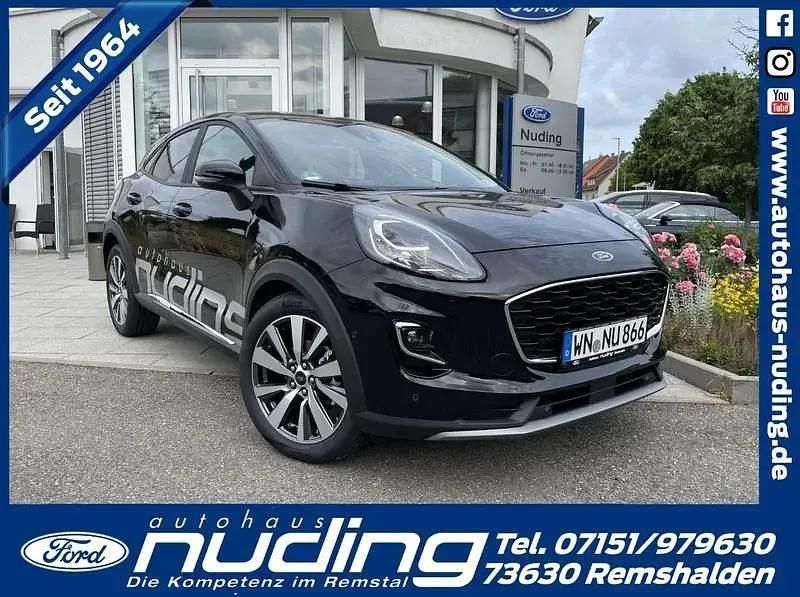 Obsidianschwarz Gebraucht 2023 Ford Puma Titanium X Coupé | 24.890 € (Etwas zu teuer) - Bild 1/4