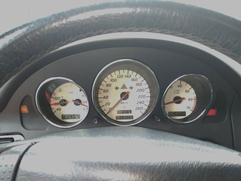 Gebraucht Mercedes SLK230 193 PS (141 kW) 1997 Silber Cabrio