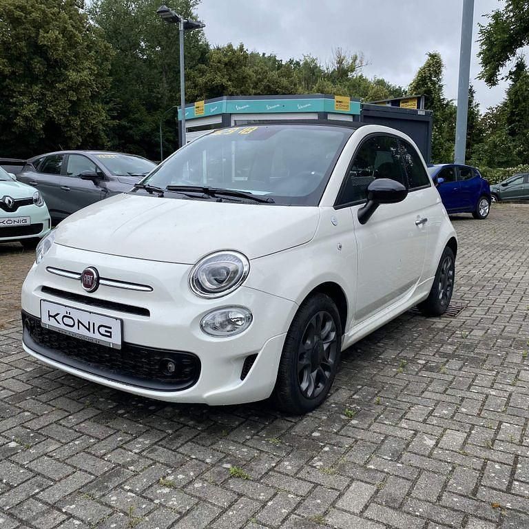Gelato weiß (5ca) Gebraucht 2021 Fiat 500C Cabrio | 13.970 € (Fairer Preis) - Bild 1/4