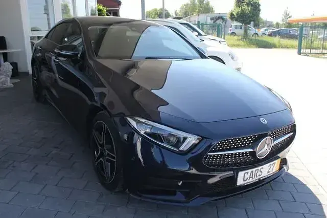 Gebraucht Mercedes CLS450 AMG line 367 PS (269 kW) 2018 Cavansitblau Coupé