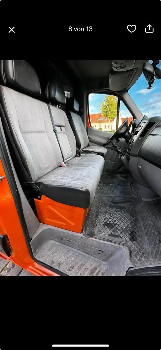 Gebraucht VW Crafter 163 PS (119 kW) 2010 Orange Van