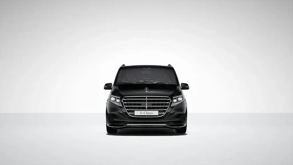 Neu Mercedes V300 Exclusive 237 PS (174 kW) 2025 Schwarz Van / Kleinbus