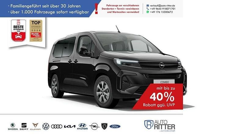Neu Opel Combo Edition 131 PS (96 kW) 2026 Schwarz Van / Kleinbus