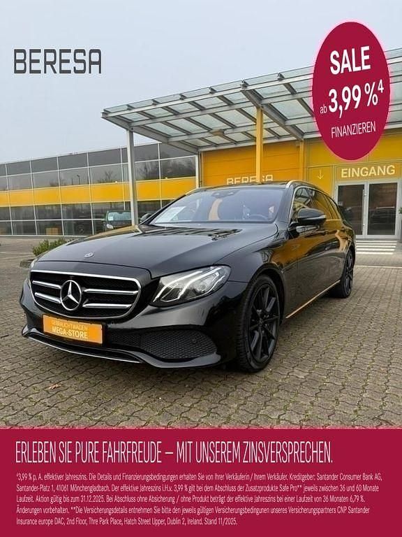 Schwarz Gebraucht 2019 Mercedes E350 Avantgarde Kombi | 31.980 € (Teuer) - Bild 1/4
