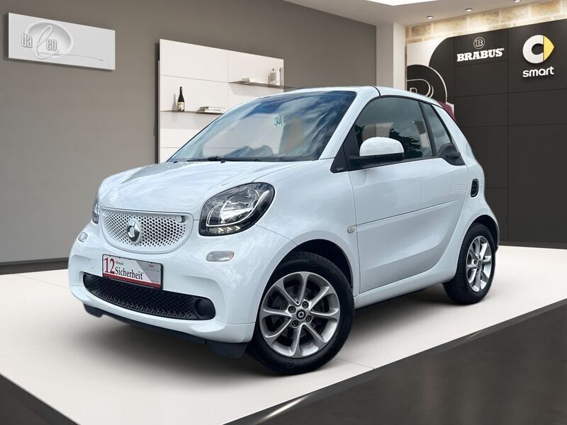 Weiß Gebraucht 2017 Smart ForTwo Cabrio Passion Cabrio | 15.288 € (Fairer Preis) - Bild 1/4