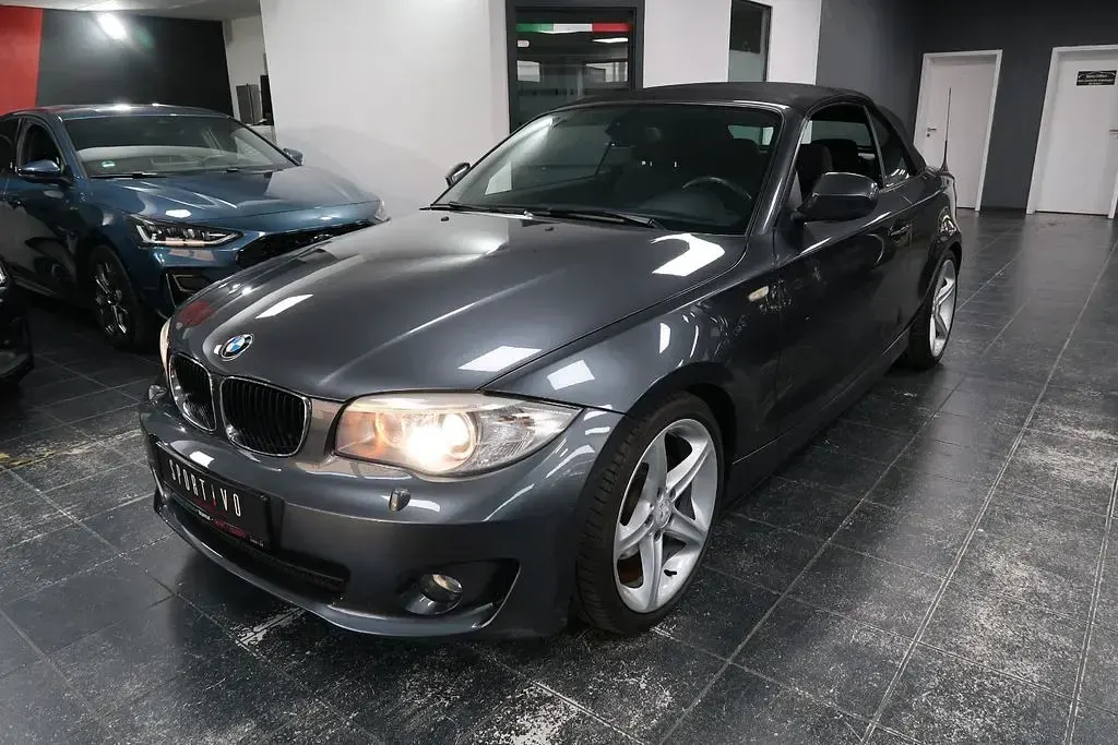Gebraucht BMW 120 Cabriolet Performance 177 PS (130 kW) 2012 Mineralgrau metallic Cabrio