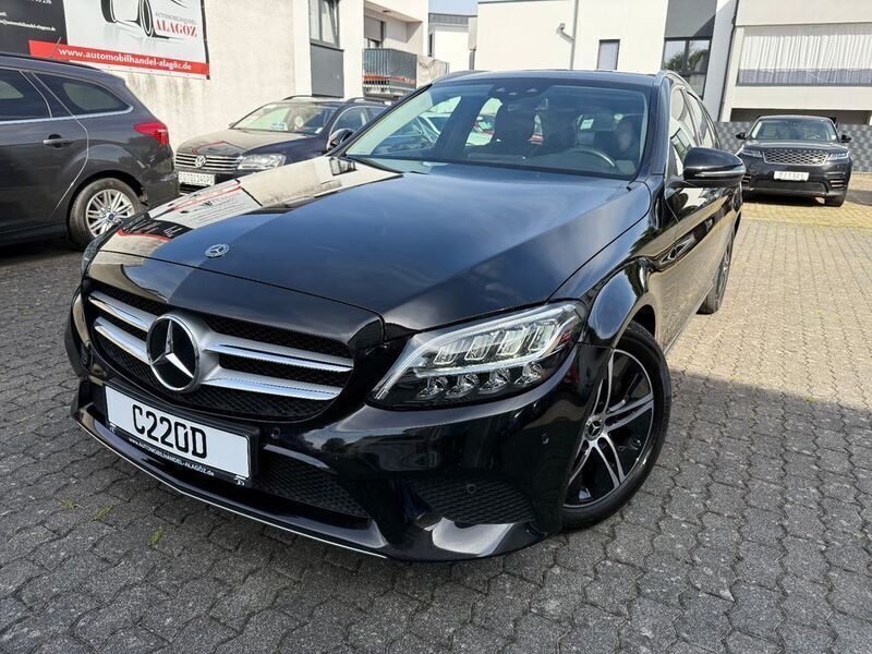 Schwarz Gebraucht 2020 Mercedes C220 Avantgarde Kombi | 23.300 € (Guter Preis) - Bild 1/4