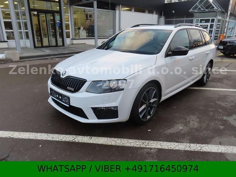 Gebraucht Skoda Octavia RS 184 PS (135 kW) 2016 Weiß Kleinwagen