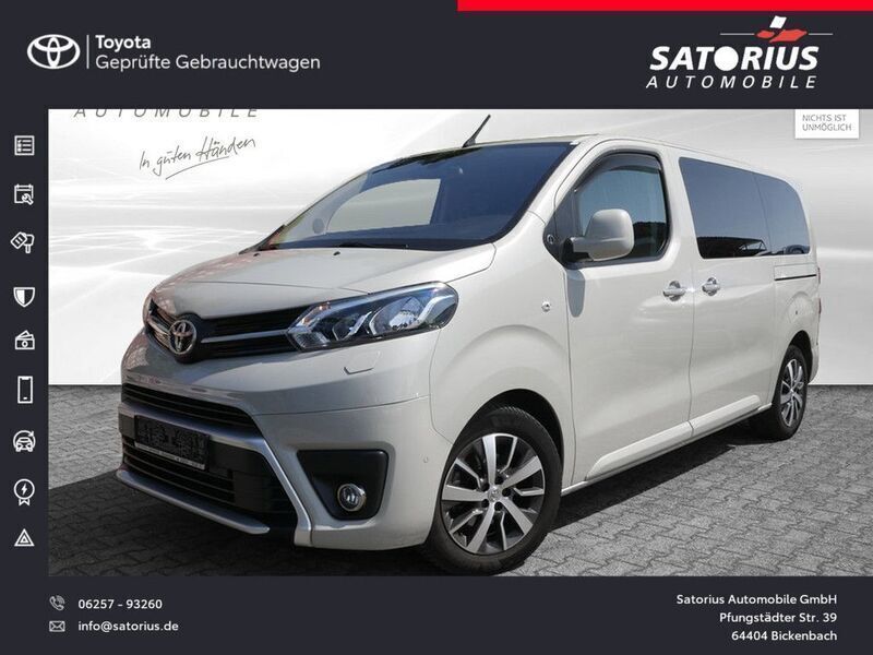 Beige Gebraucht 2022 Toyota Proace Verso Team Kombi | 42.990 € (Teuer) - Bild 1/4